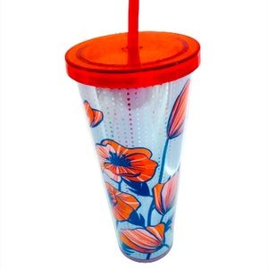 NEW Starbucks RARE Poppy Floral Tumbler 24oz